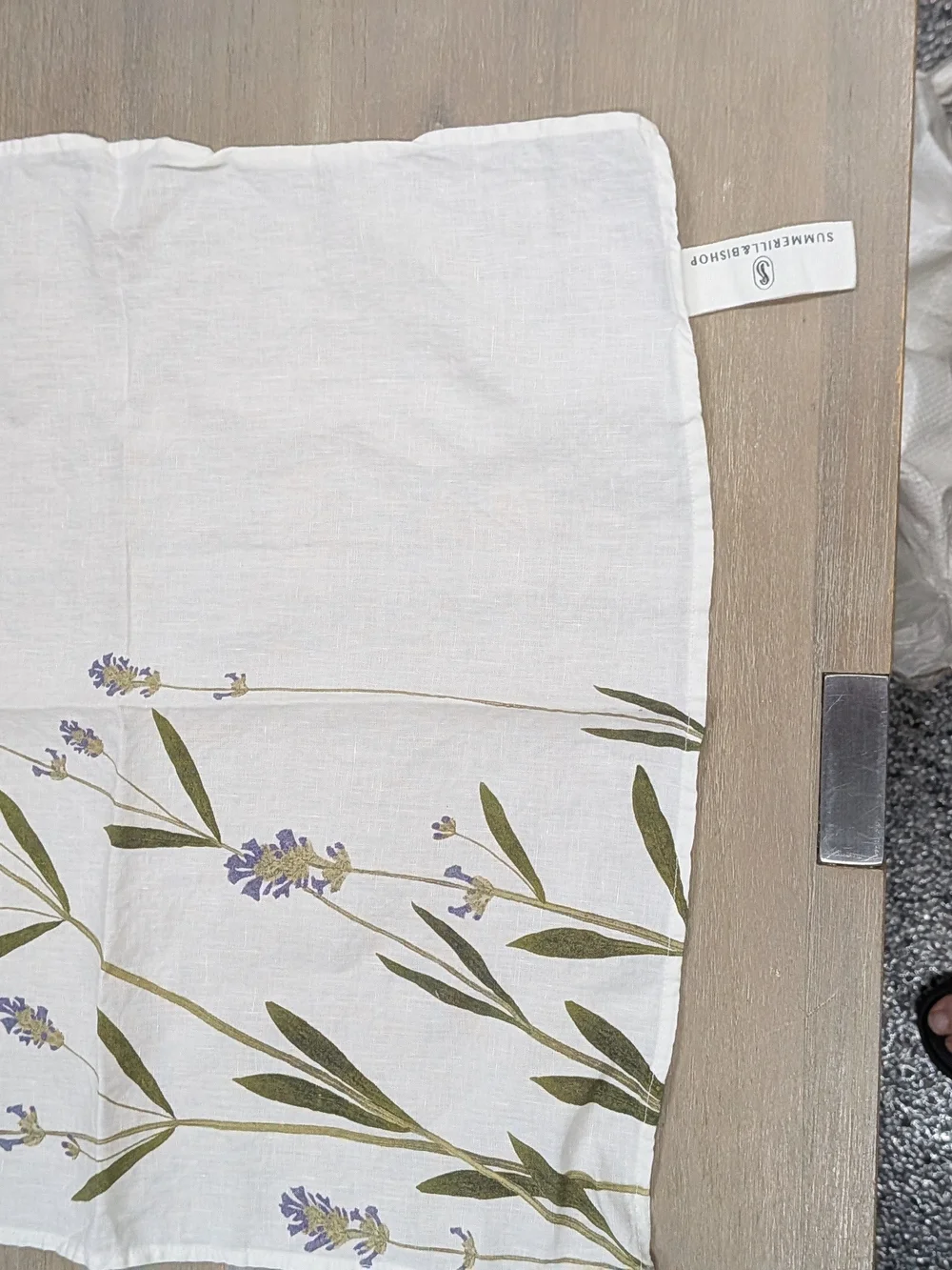 Summerill & Bishop Herb Garden Napkin.  2 Available.
